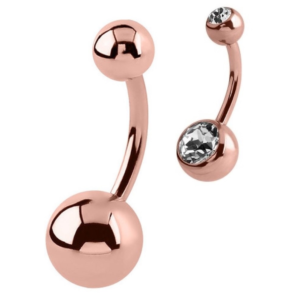 Rose Gold Belly Bar Vault 101 Limited Free UK Delivery Rose Gold Belly Bar Vault 101 Limited Free UK Delivery