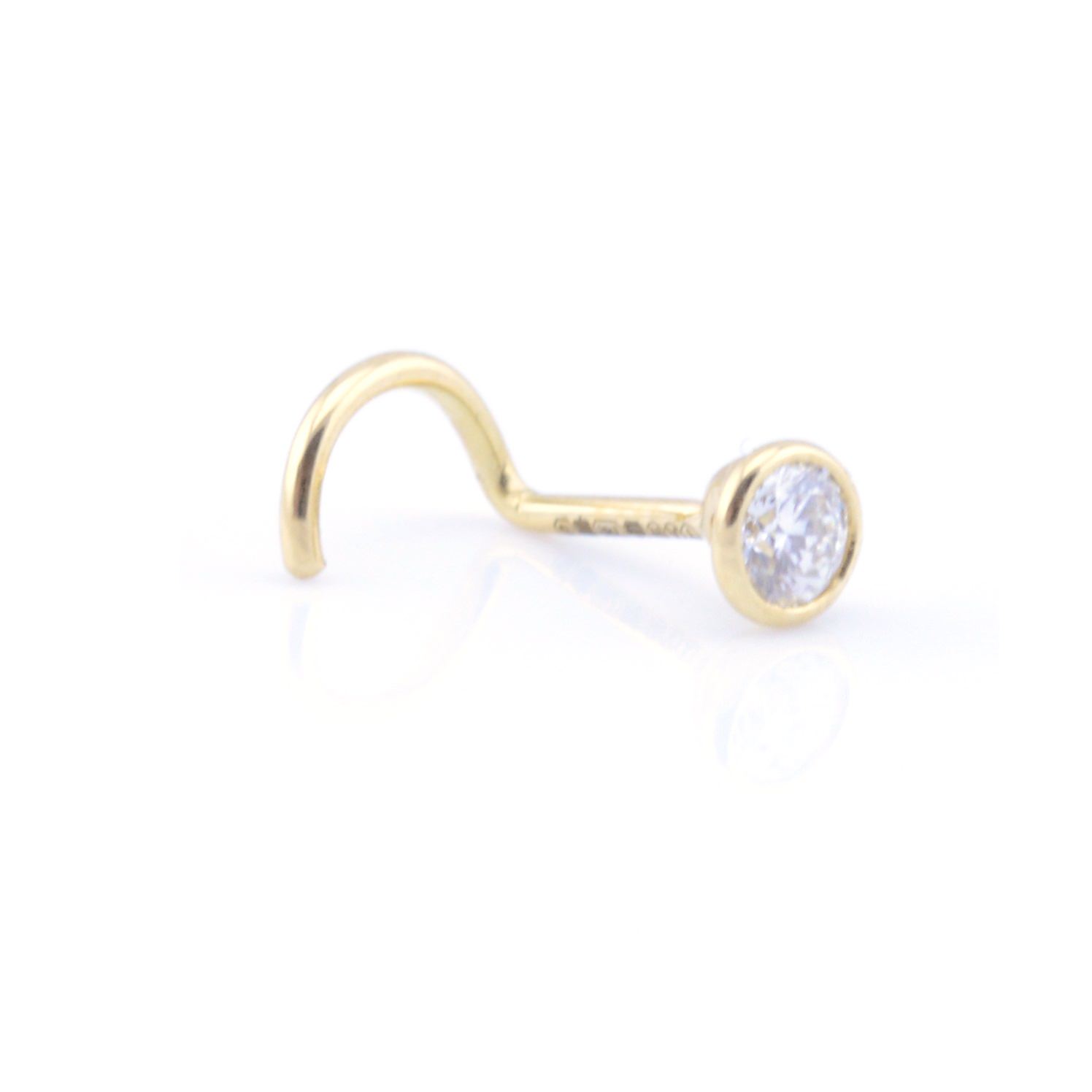 Gold Plated Nose Ring – Arka