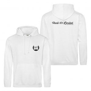 Vault 101 Limited Hoodie (White)