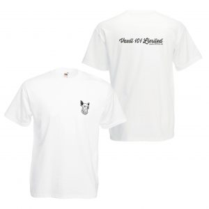 Vault 101 Dog T-shirt (White)